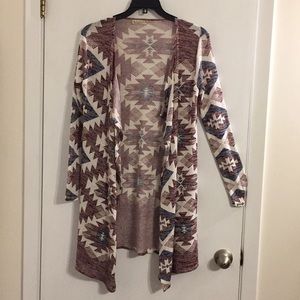 Beautiful Aztec Sweater cardigan